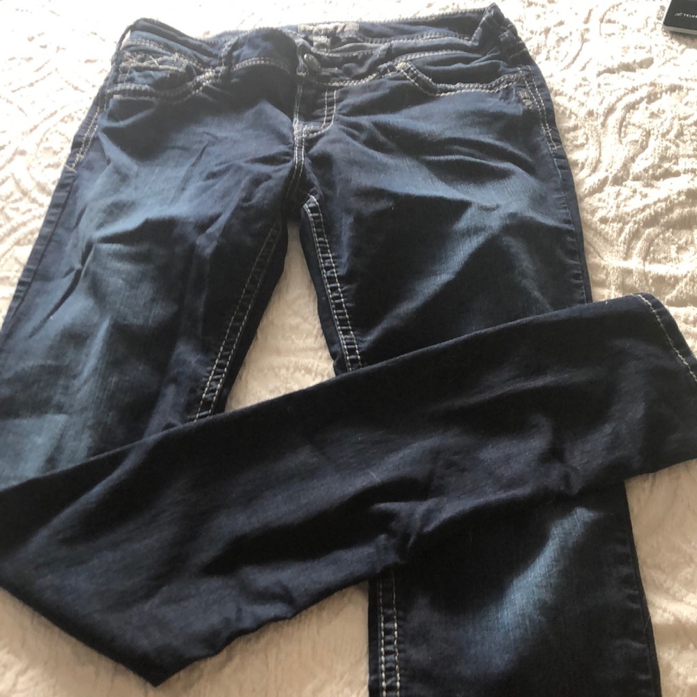 Silver ladies jeans